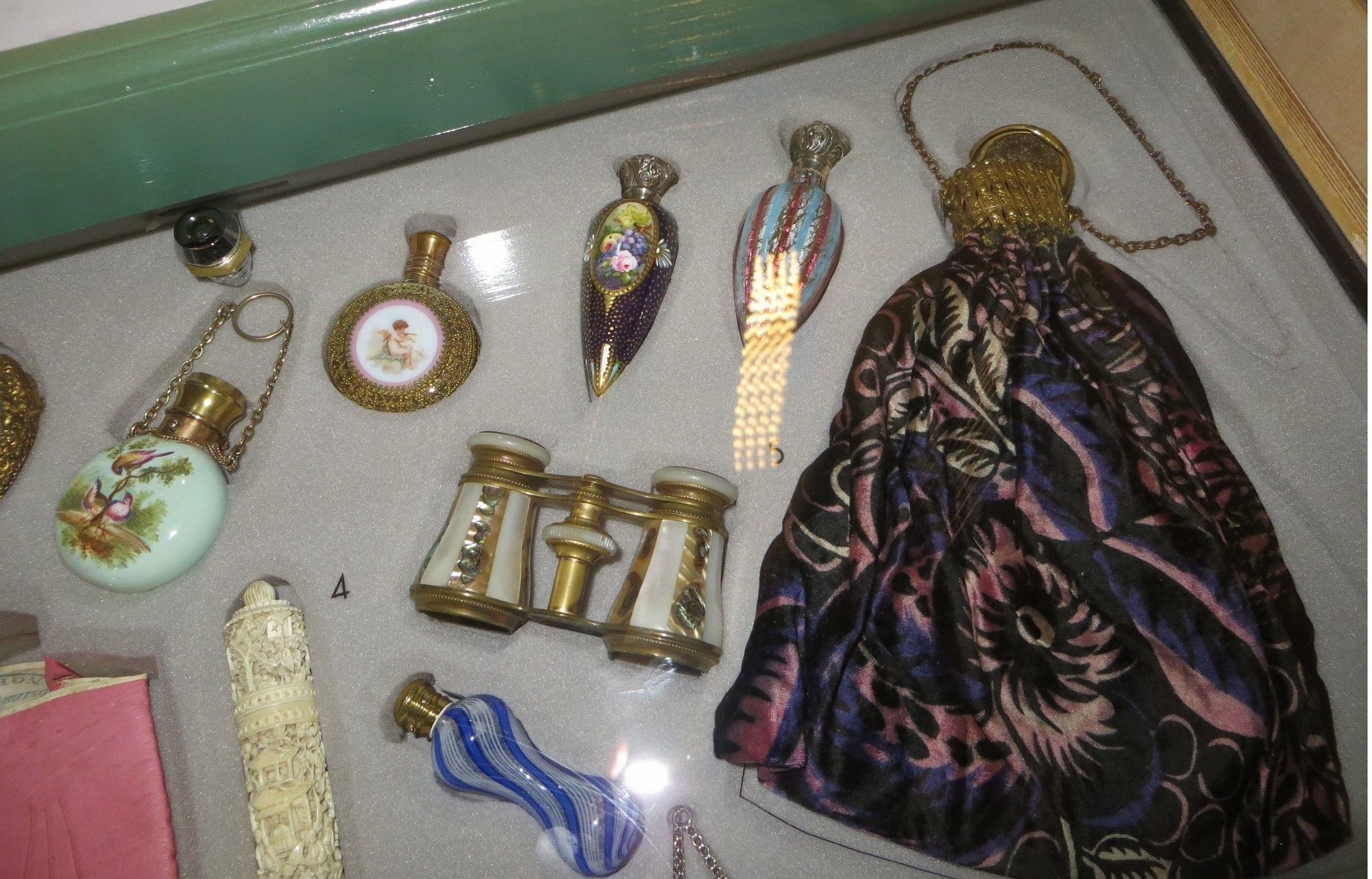 Some fashion accessories at Norwich Museum