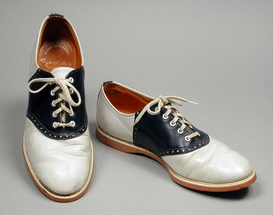 Saddle Shoes designed by Guys-N-Gals, 1940s. Los Angeles County Museum of Art. 