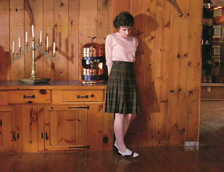 Audrey Horne played by actress Sherilyn Fenn, Twin Peaks, 1990. 