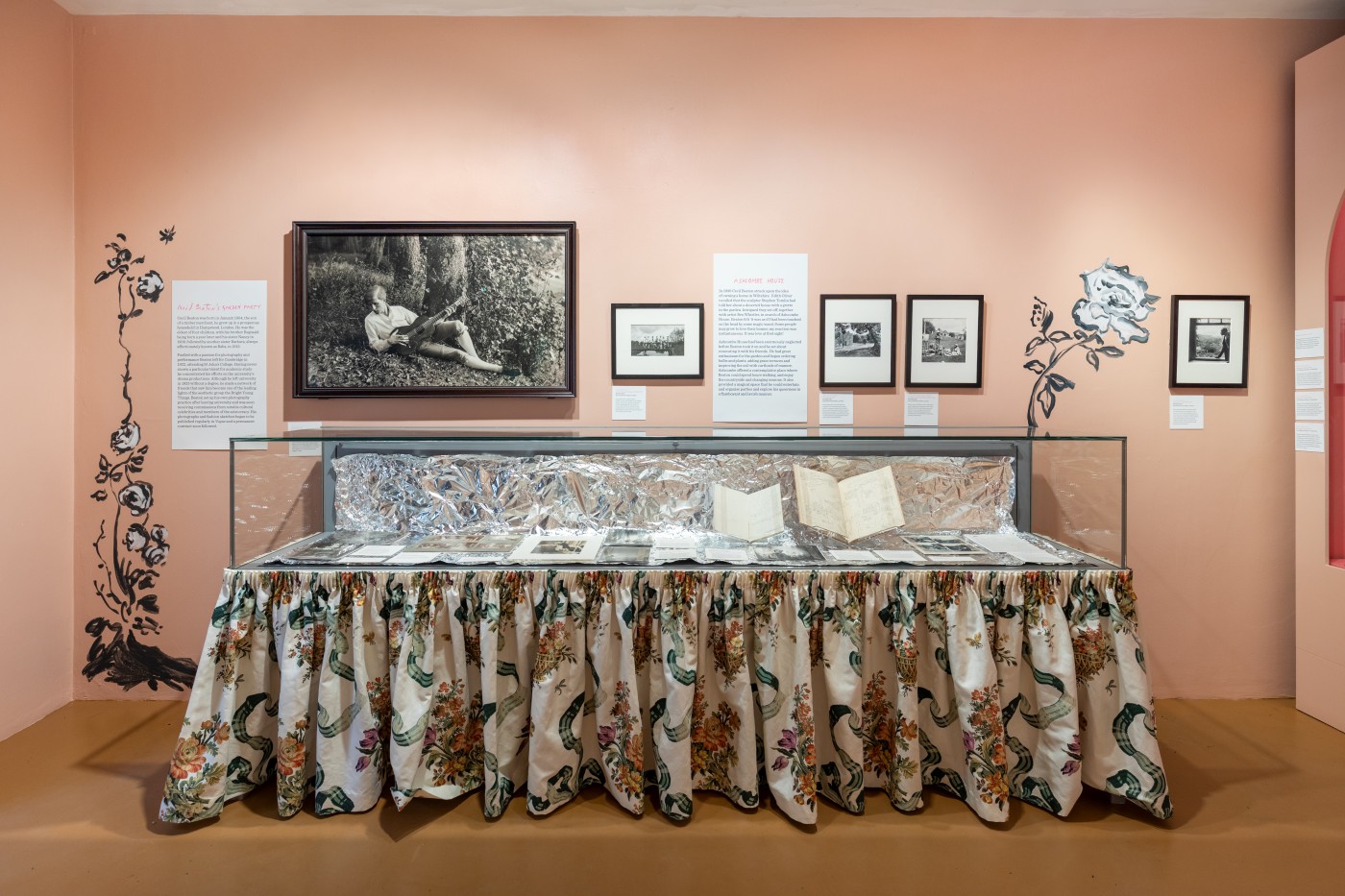 Installation view of ‘Cecil Beaton’s Garden Party’ at the Garden Museum, 14 May-21 September 2025. © B J Deakin Photography