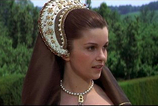 Geneviève Bujold as Anne Boleyn in Anne of the Thousand Days, 1969. Google Images, 2018.