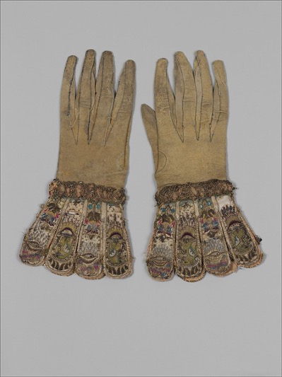 waring gloves to preserve old manuscripts