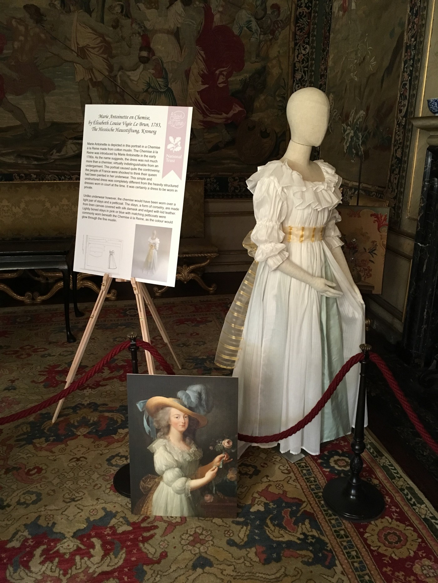 A Stitch in Time' Exhibition at Ham House, Richmond - The Costume