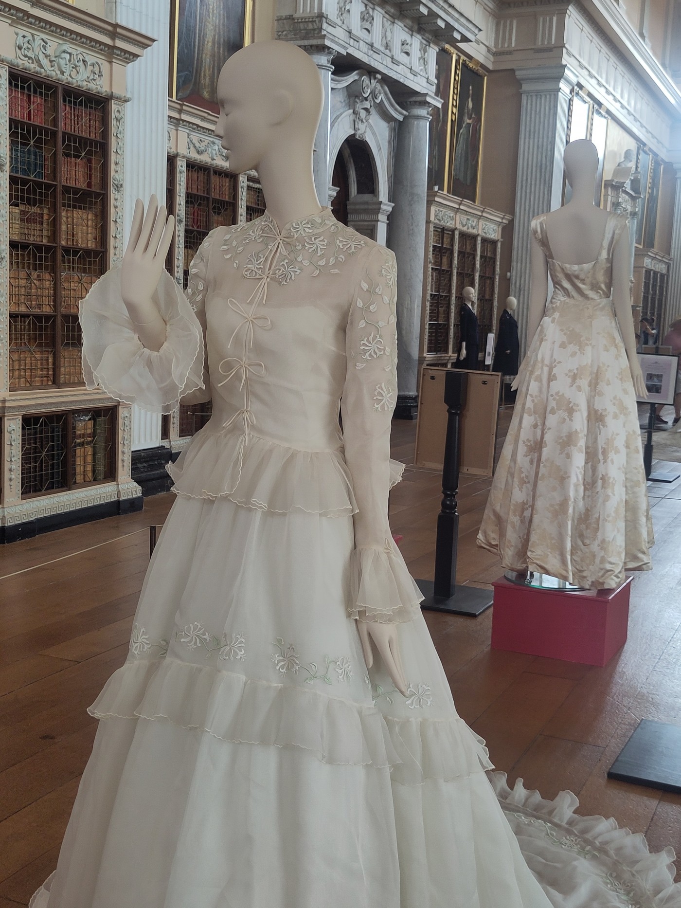 Ladies of Blenheim on display at Blenheim Palace. Image courtesy of Dr Babette Radclyffe-Thomas.
