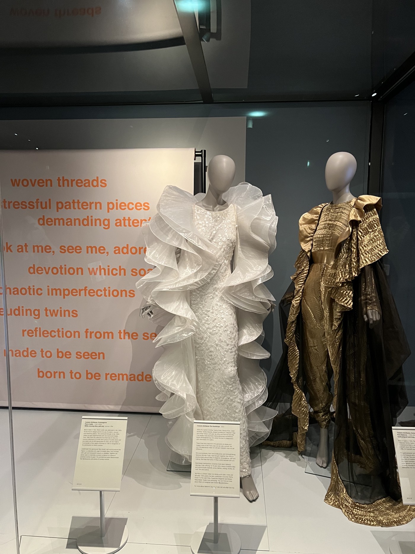 Unpicking Couture at Manchester Art Gallery: Review - The Costume Society