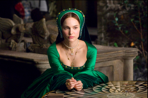 Natalie Portman as Anne Boleyn in The Other Boleyn Girl, 2008. Google Images, 2018. 