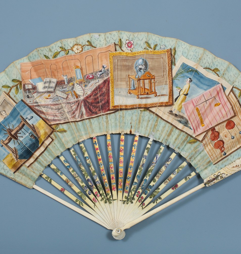 Physics Experiments, England, c.1780s. Image courtesy of The Fan Museum.