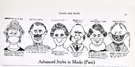 Cartoon from the White and Blue, Brigham Young University’s student newspaper. 1919. Image courtesy of Harold B. Lee Library.