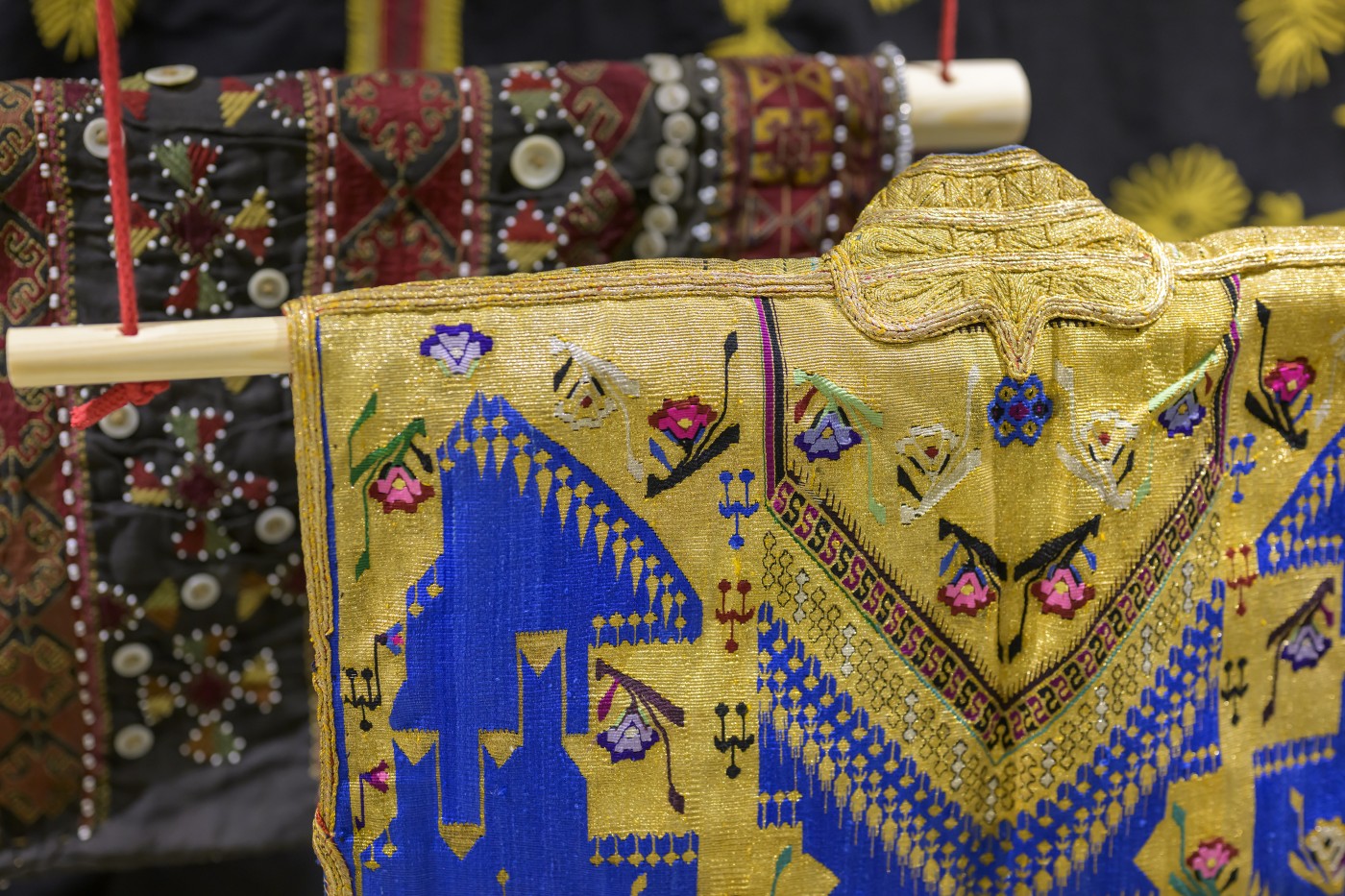 Textiles on display © Fashion and Textile Museum
