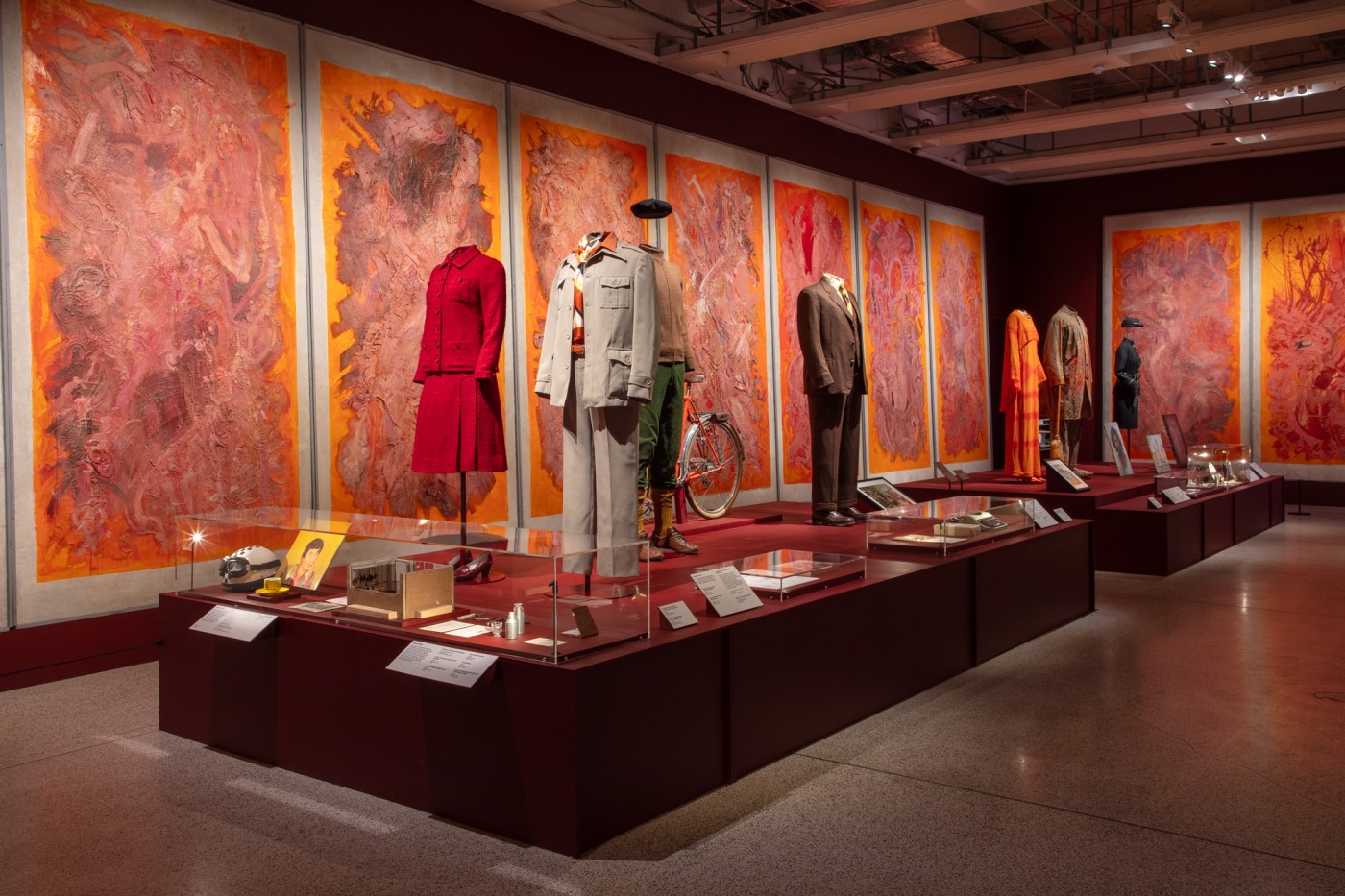 Wes Anderson: The Archives at the Design Museum. Photo credit Luke Hayes.