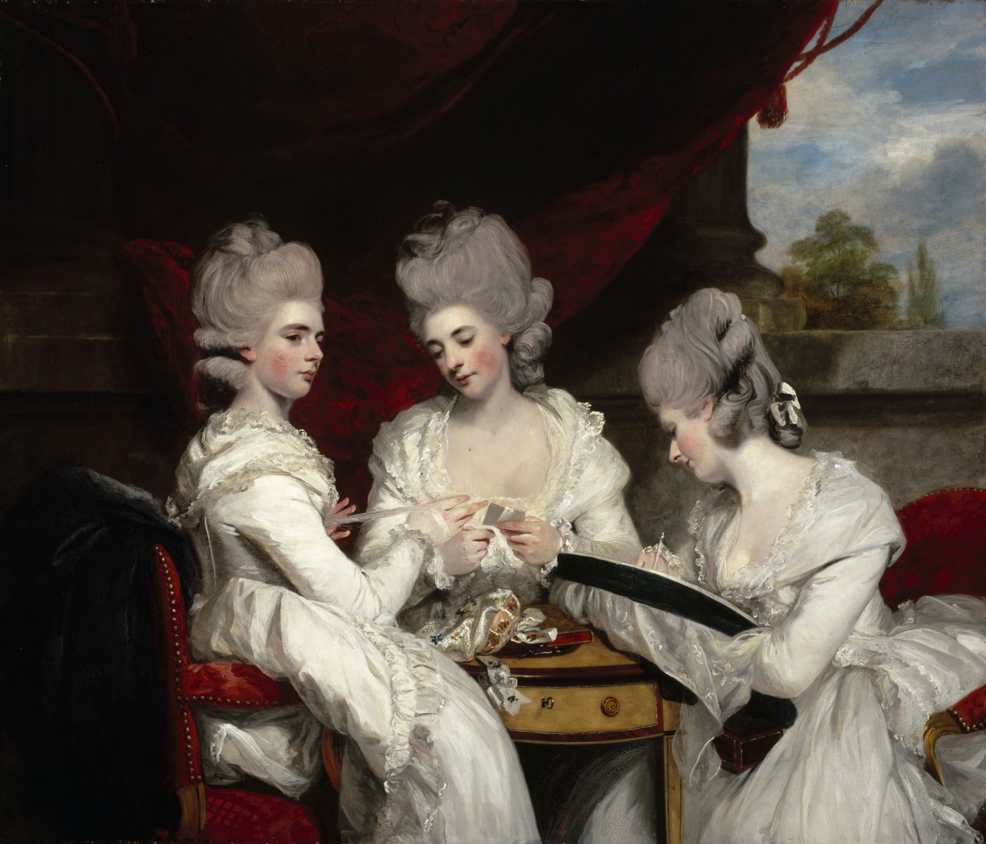 Embroiderers Of The 18th Century Who Were They The Costume Society   The Ladies Waldegrave 