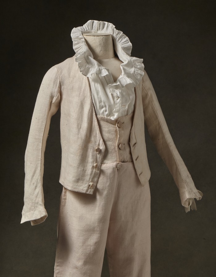 1790 Boy's suit - Oh Boy! Boy’s Dress 1760-1930. Copyright Alasdair Peebles.