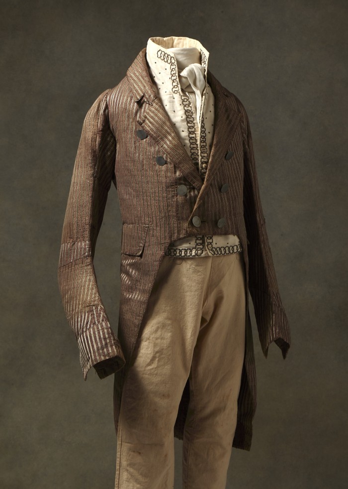 1805 Boy's tailcoat with 1810 Boy's Pantaloons - Oh Boy! Boy’s Dress 1760-1930. Copyright Alasdair Peebles.