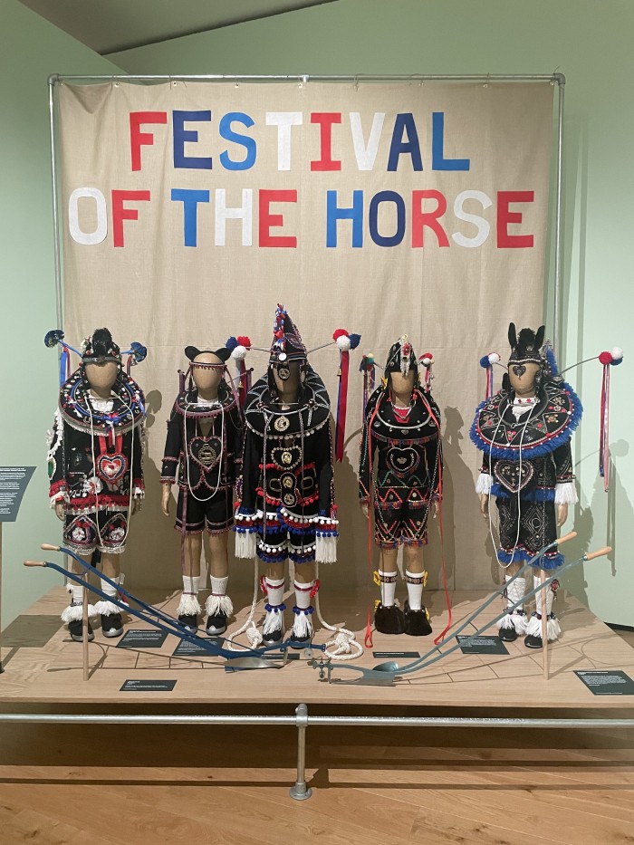 The Festival of the Horse, children’s costumes, Orkney. Courtesy: Simon Costin