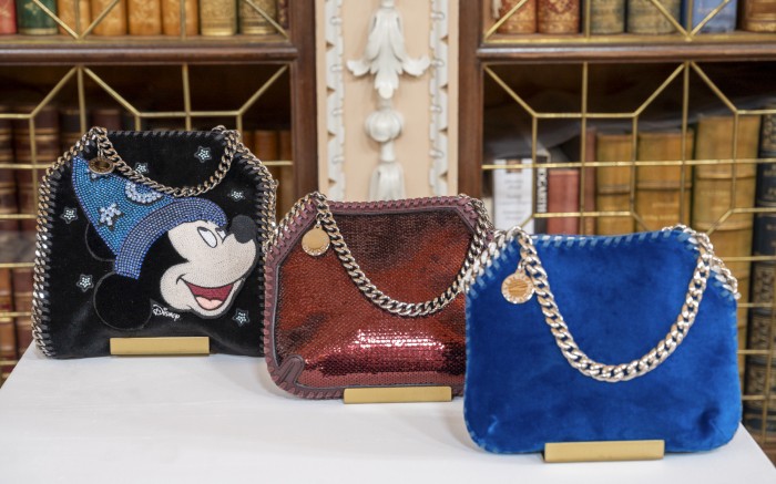 Stella McCartney bags on display. © Pete Seaward.