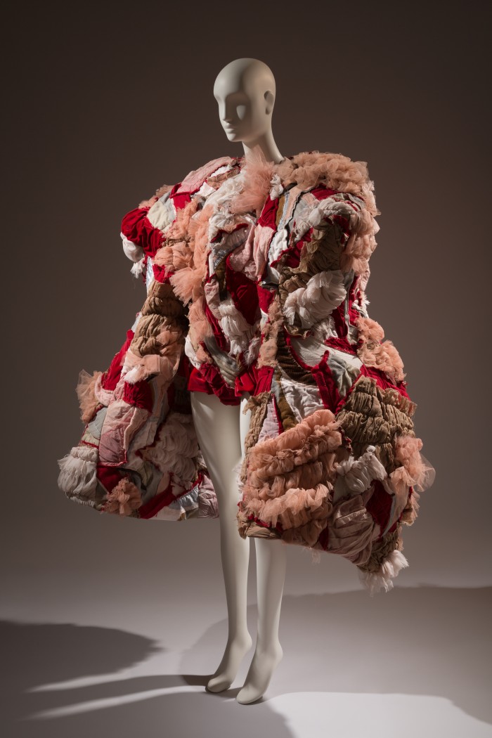 Comme des Garçons, patchwork bodysuit with extended and exaggerated sleeves, spring 2018, Japan ©The Museum at FIT