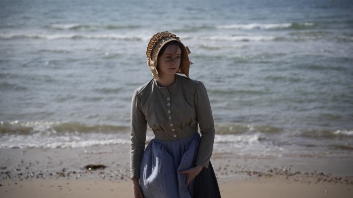 Sophie Bowyer wearing my completed late nineteenth-century working woman’s outfit. The photograph was taken by Kheyal Roy-Meighoo.