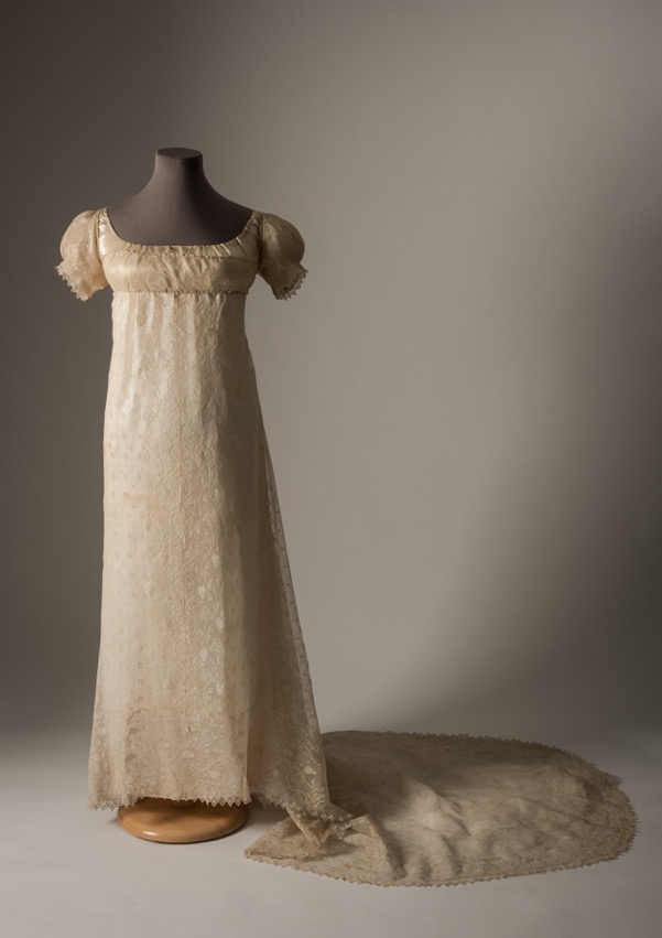 Queen Charlotte’s lace dress