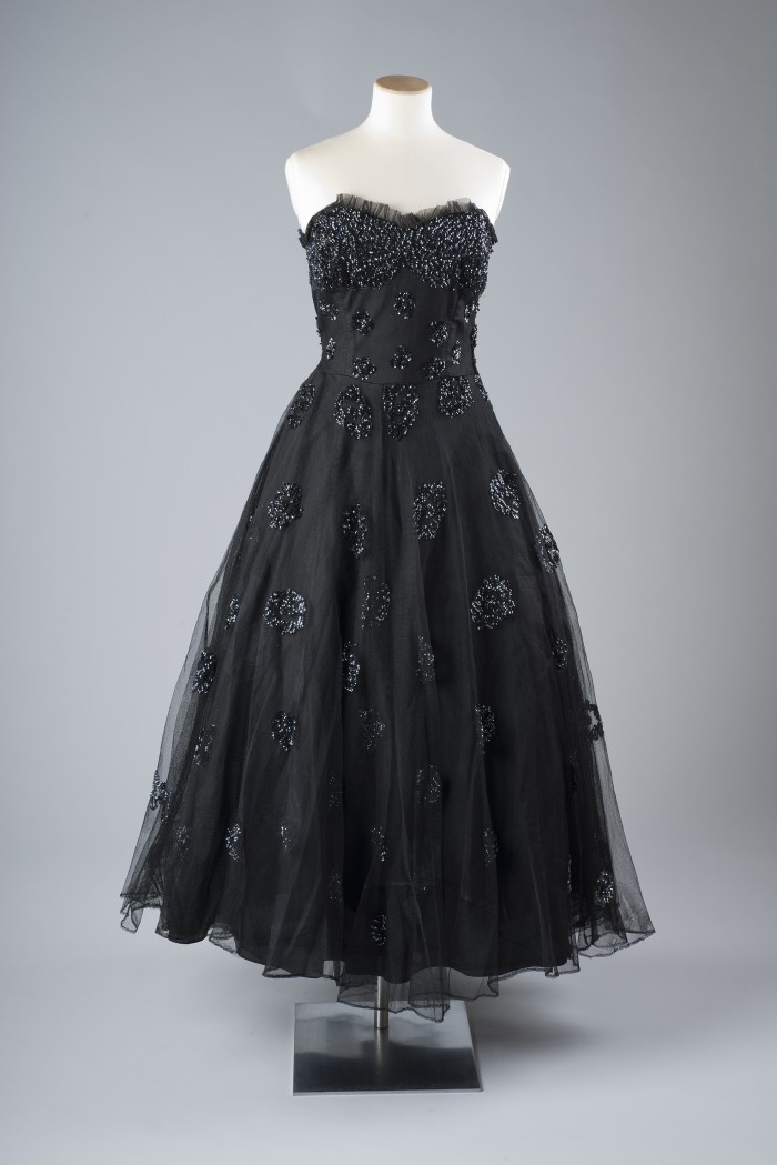 Evening Gown, c.1947 – 49, © The Olive Matthews Collection, Chertsey Museum. Photo by John Chase Photography