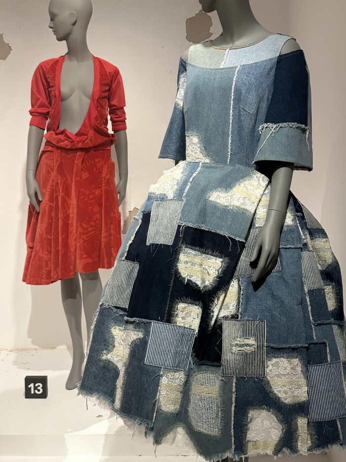 Shelly Fox 2023, Junya Watanabe 2019- Dirty Looks. © Jane Francis / Barbican Art Gallery