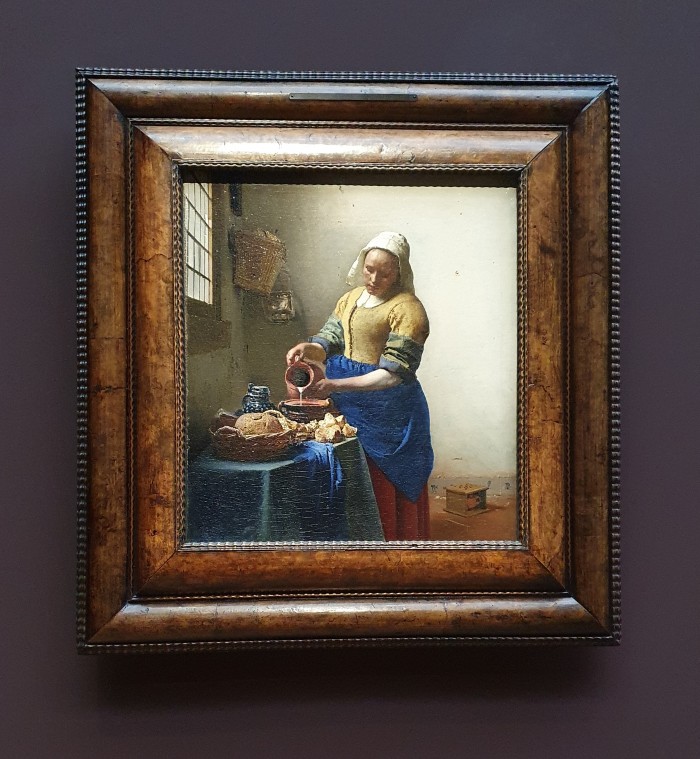 The Milkmaid by Johannes Vermeer, ca. 1660 © Ruth Egger