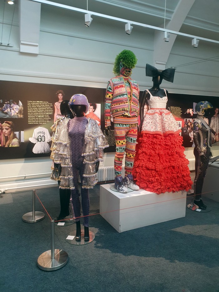 Knit Wits Haus of SIBLING, exhibition installation view Kingston Museum Art Gallery, purpose-built in 1904
