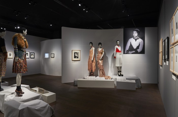 Display at the Man Ray exhibition, MoMu © MoMu