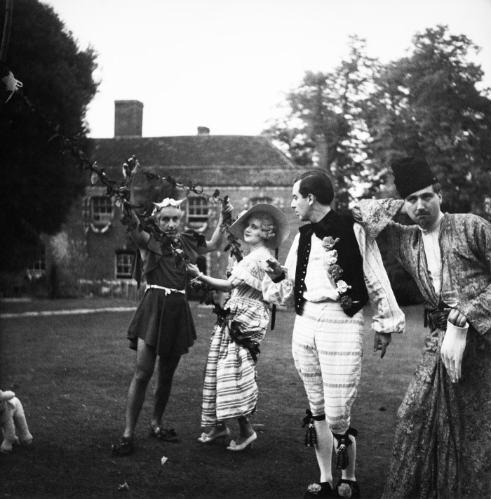 People in costume at Cecil Beaton's Ashcombe House for the Fête Champêtre by Cecil Beaton, 1937 © Cecil Beaton Archive