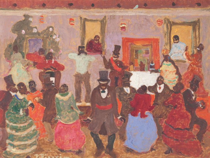 Pedro Figari, Candombe. Oil on cardboard. 60 x 80.5 cm (1922-1933).  
Courtesy of Pedro Figari Museum 