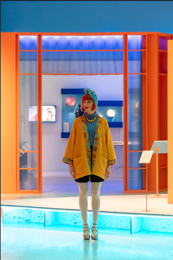 Amber in Splash! Photo taken by Luke Hayes, Design Museum